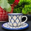 Tasse mit Untertasse, 150 ml, Tradition 25 - BSN 7458^Bunzlauer Keramik Outlet