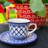 Tasse mit Untertasse, 150 ml, Tradition 2  - BSN 2543^Bunzlauer Keramik New