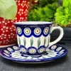 Tasse mit Untertasse, 150 ml, Tradition 10- BSN 2249^Bunzlauer Keramik Hot