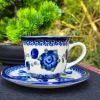 Tasse mit Untertasse, 150 ml,Tradition 9 - BSN 1012^Bunzlauer Keramik Outlet