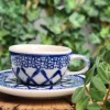 Tasse mit Untertasse, Miniatur, Tradition 2, BSN 6935^Bunzlauer Keramik Outlet