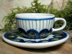 Tasse mit Untertasse, Miniatur, Tradition 10, - BSN 6928^Bunzlauer Keramik Best