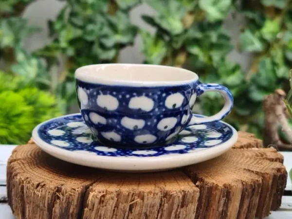 Tasse mit Untertasse, Miniatur, Tradition 4, - BSN 6933^Bunzlauer Keramik Online