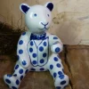 Teddybär, 11,5 cm hoch, Tradition 24, BSN 8077^Bunzlauer Keramik Fashion