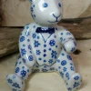 Teddybär, 11,5 cm hoch, Tradition 12- BSN 8073^Bunzlauer Keramik Clearance