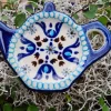 Teebeutelablage, 12x8 cm, Marrakesch^Bunzlauer Keramik Outlet