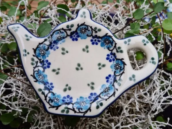 Teebeutelablage, 12x8 cm, Royal Blue^Bunzlauer Keramik Sale