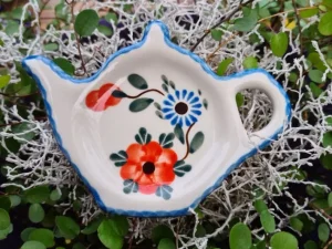 Teebeutelablage, 12x8 cm, Tradition 53, BSN J-4484^Bunzlauer Keramik Online
