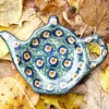 Teebeutelablage, 12x8,5 cm, Tradition 1, BSN m-662^Bunzlauer Keramik Online