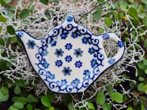 Teebeutelablage, 12x8 cm, Winter Garden, BSN J-4225^Bunzlauer Keramik Best
