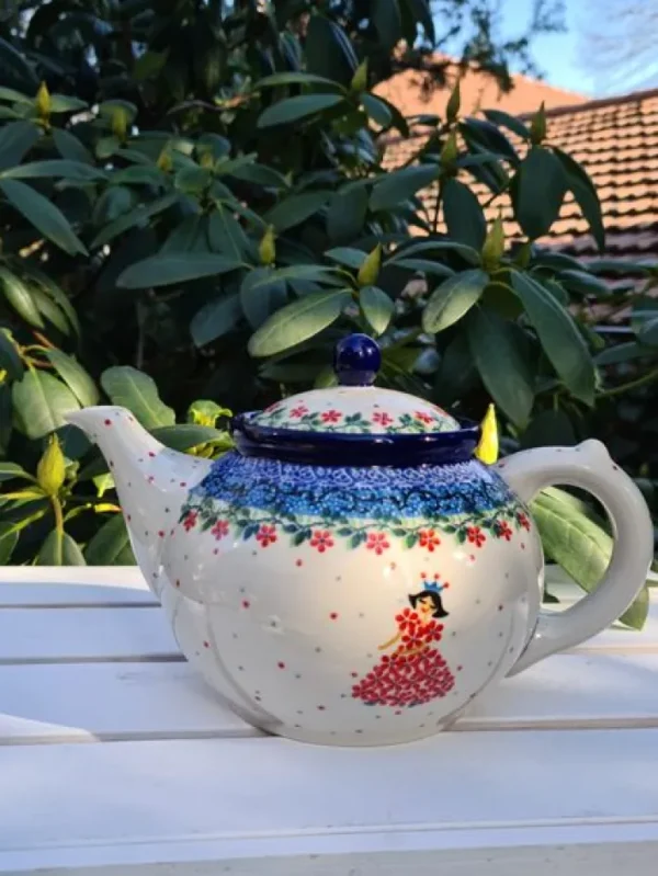 Teekanne, 1,2 l, Prinzessin^Bunzlauer Keramik Outlet