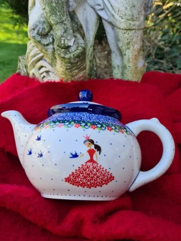 Teekanne, 1,2 l, Prinzessin rot^Bunzlauer Keramik Fashion