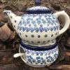Teekanne mit Stövchen, 1200 ml, Winter Garden, BSN J-1810^Bunzlauer Keramik Outlet