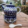 Teekanne mit Stövchen, 1200 ml, Trad. 10 - BSN 5055^Bunzlauer Keramik Hot