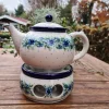 Teekanne mit Stövchen, 1200 ml, Tradition 7 - BSN 5053^Bunzlauer Keramik Hot