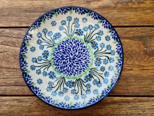 Teller, Ø 20 cm, Forget me not, BSN J-1721^Bunzlauer Keramik Outlet