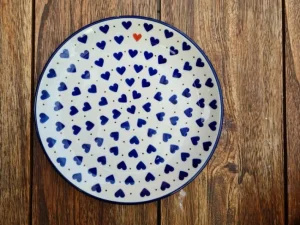 Teller, Ø 20 cm, Schatzsuche, BSN A-1661^Bunzlauer Keramik New
