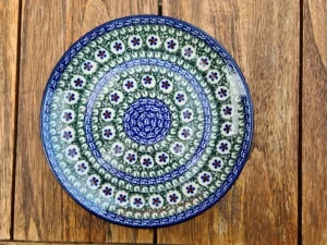 Teller, Ø 20 cm, Unikat 58^Bunzlauer Keramik Online