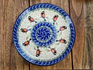 Teller, Ø 20 cm, Vogel^Bunzlauer Keramik Online