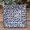 Teller / Platte 15x15 cm, Crazy Dots, BSN A-1466^Bunzlauer Keramik Outlet
