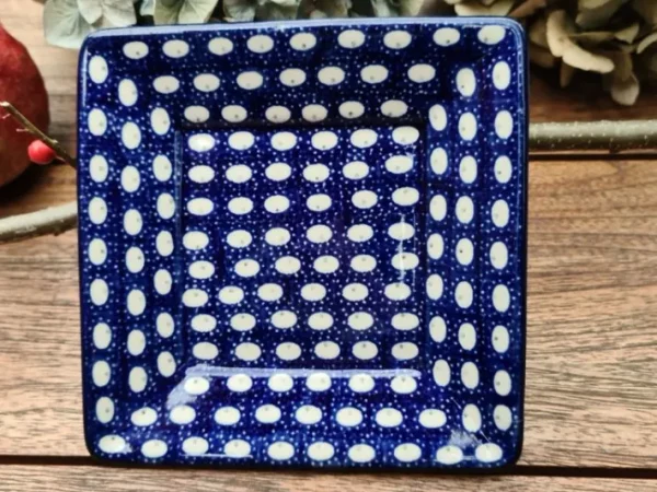 Teller / Platte 15x15 cm, Tradition 4, BSN m-103^Bunzlauer Keramik Online