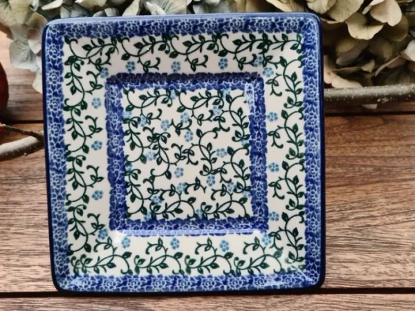 Teller / Platte 15x15 cm, Tradition 33, BSN J-205^Bunzlauer Keramik Clearance
