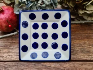 Teller / Platte 15x15 cm, Tradition 28, BSN m-115^Bunzlauer Keramik Hot