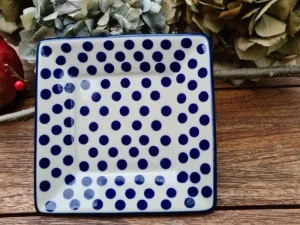 Teller / Platte 15x15 cm, Tradition 24, BSN m-111^Bunzlauer Keramik New