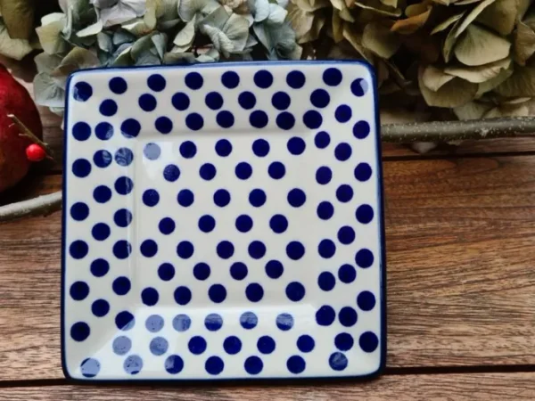 Teller / Platte 15x15 cm, Tradition 24, BSN m-111^Bunzlauer Keramik New