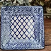 Teller / Platte 15x15 cm, Tradition 2, BSN m-101^Bunzlauer Keramik Hot