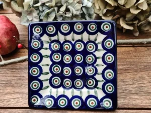 Teller / Platte 15x15 cm, Tradition 10, BSN m-098^Bunzlauer Keramik Clearance