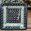 Teller / Platte 15x15 cm, Tradition 1, BSN C006^Bunzlauer Keramik Hot