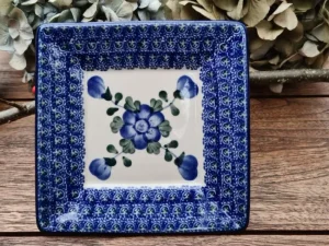 Teller / Platte 15x15 cm, Tradition 9, BSN m-108^Bunzlauer Keramik Online