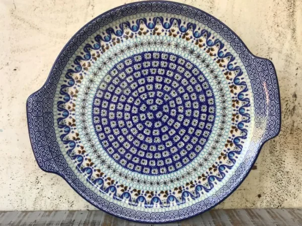 Tortenplatte, ca. Ø 33/30 cm, Marrakesch, BSN A-0580^Bunzlauer Keramik Discount