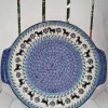 Tortenplatte, ca. Ø 33/30 cm, Pferde^Bunzlauer Keramik New