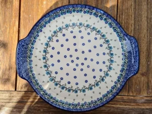 Tortenplatte, ca. Ø 33/30 cm, Royal Blue^Bunzlauer Keramik Outlet