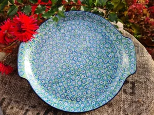 Tortenplatte, ca. Ø 33/30 cm, Smile^Bunzlauer Keramik Best