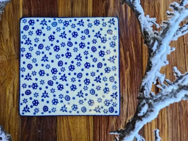 Untersetzer, 15 x 15 cm, Tradition 12 - BSN x-020^Bunzlauer Keramik Hot