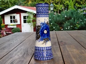 Vase, ca. 25 cm, 750 ml, Unikat 2 - BSN 2215^Bunzlauer Keramik Outlet