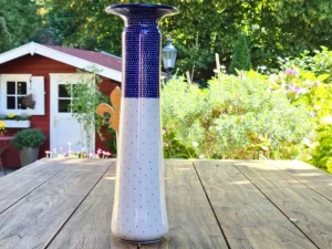 Vase, ca. 38 cm Höhe, Unikat 18 - BSN m-677^Bunzlauer Keramik Online