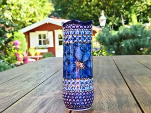 Vase, ca. 18 cm hoch, 500 ml, Unikat 4 - BSN 20484^Bunzlauer Keramik Best