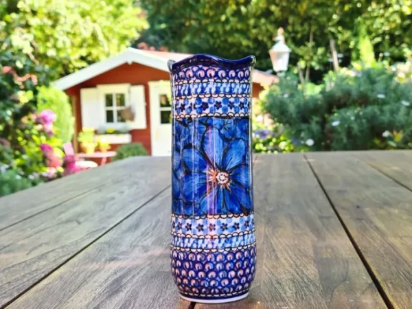 Vase, ca. 18 cm hoch, 500 ml, Unikat 4 - BSN 20484^Bunzlauer Keramik Best