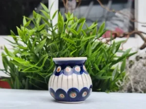 Vase, Miniatur, Tradition 1,  BSN 5840^Bunzlauer Keramik Hot