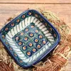 Viereckschale, 9,5 x 9,5 cm, Höhe 4,5 cm, Tradition 1- BSN 0853^Bunzlauer Keramik Clearance