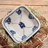 Viereckschale, 9,5 x 9,5 cm, Höhe 4,5 cm, Tradition 8 obr- BSN 20015^Bunzlauer Keramik Sale