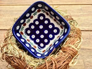 Viereckschale, 9,5x9,5x4,5 cm, Tradition 6 - BSN 1347^Bunzlauer Keramik Outlet