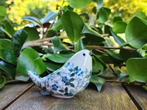 Vogel, 9,5 x 6,5 cm, Summer Wind - BSN J-1545^Bunzlauer Keramik Best