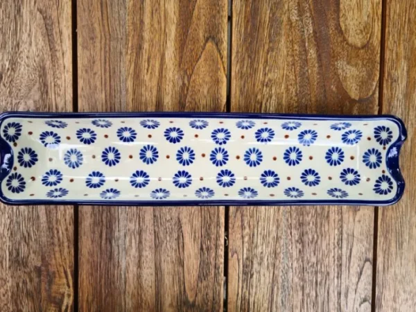 Vorspeisenschale, 34 cm lang, polish pottery - Tradition 39^Bunzlauer Keramik Best