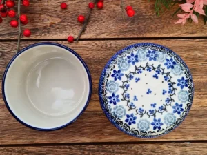 Wasser-Butterdose, Belle Fleur^Bunzlauer Keramik Clearance
