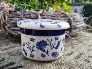 Wasser-Butterdose, Flower Festival^Bunzlauer Keramik Sale